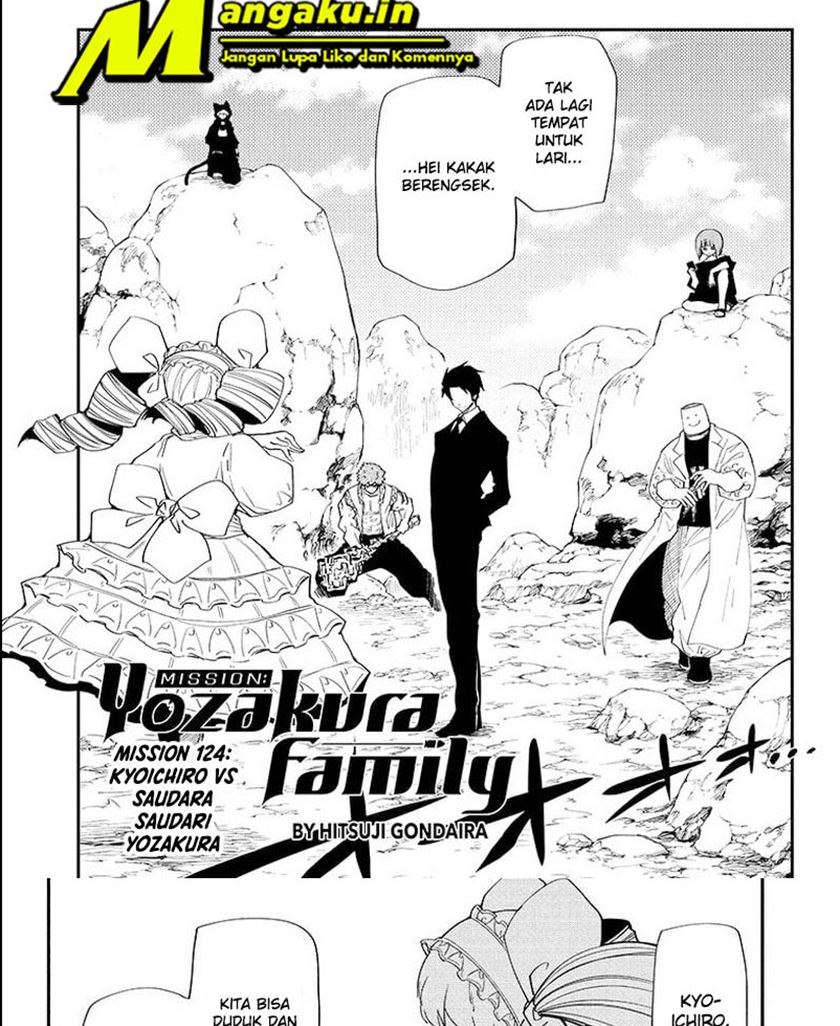 Mission: Yozakura Family Chapter 124 - halaman 2