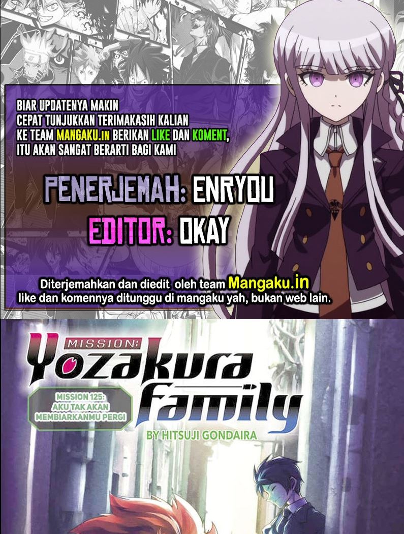 Mission: Yozakura Family Chapter 125 - halaman 1