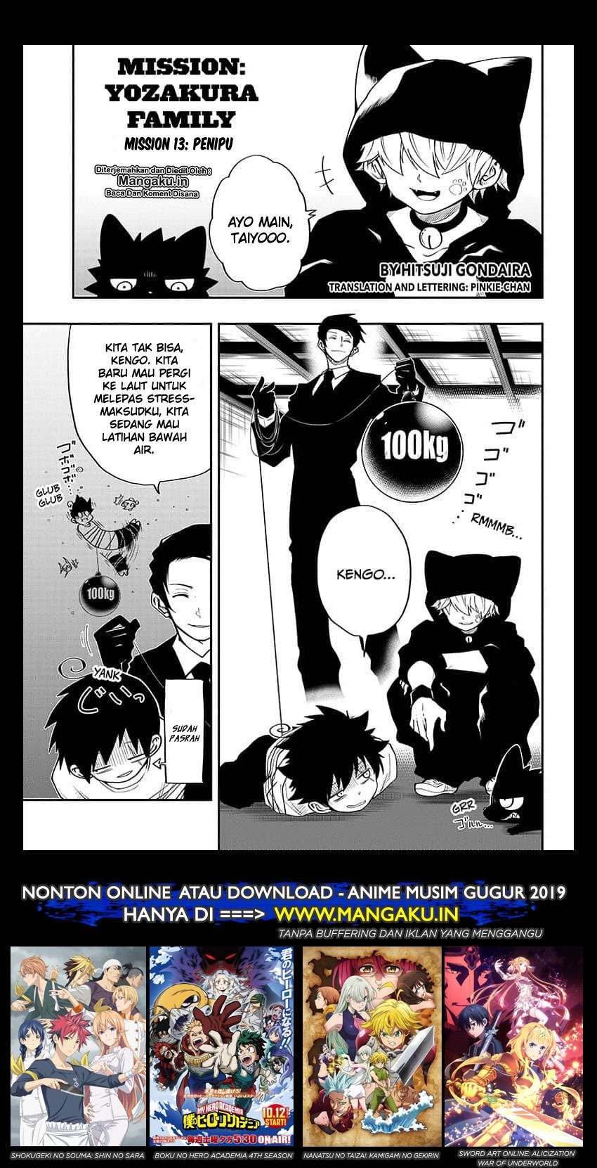 Mission: Yozakura Family Chapter 13 - halaman 2