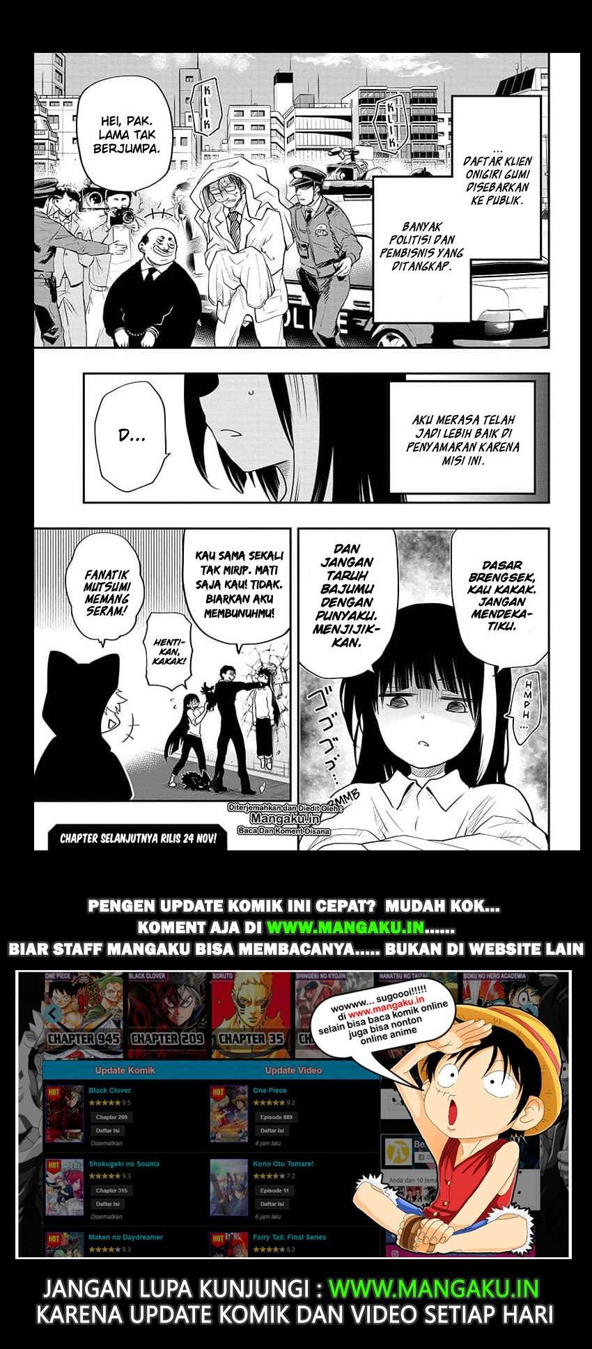 Mission: Yozakura Family Chapter 13 - halaman 20