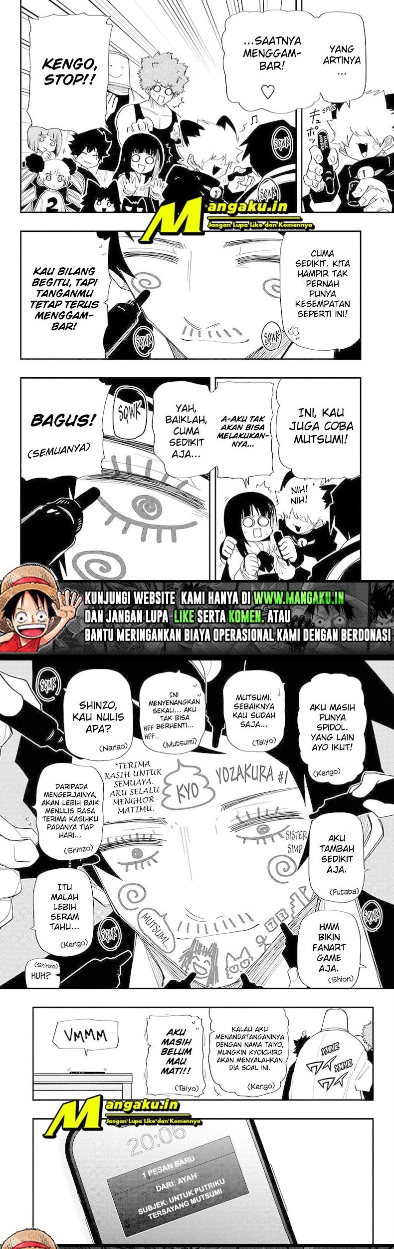 Mission: Yozakura Family Chapter 130 - halaman 19