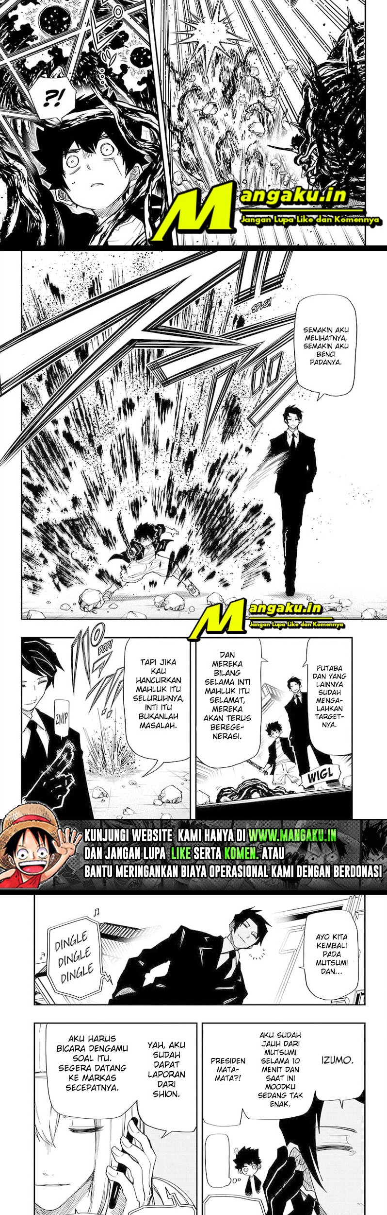 Mission: Yozakura Family Chapter 134 - halaman 9