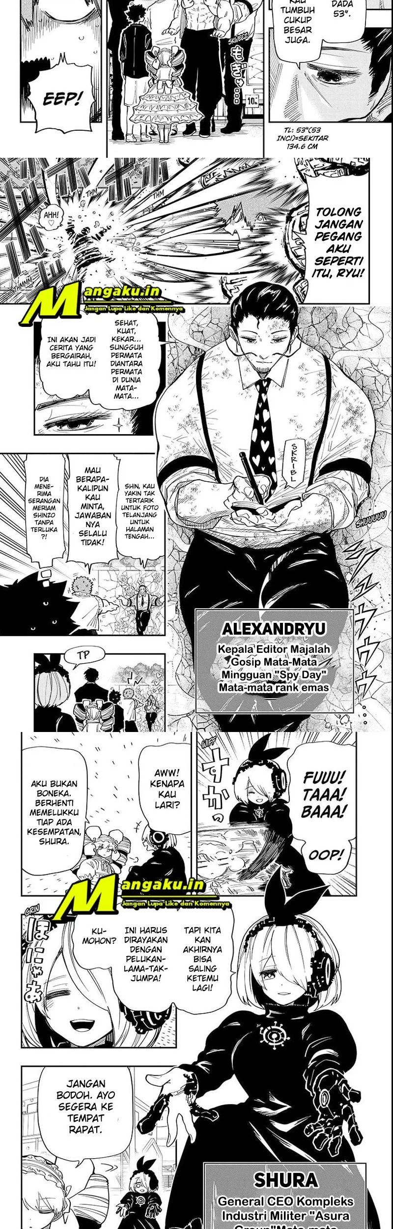 Mission: Yozakura Family Chapter 135 - halaman 3