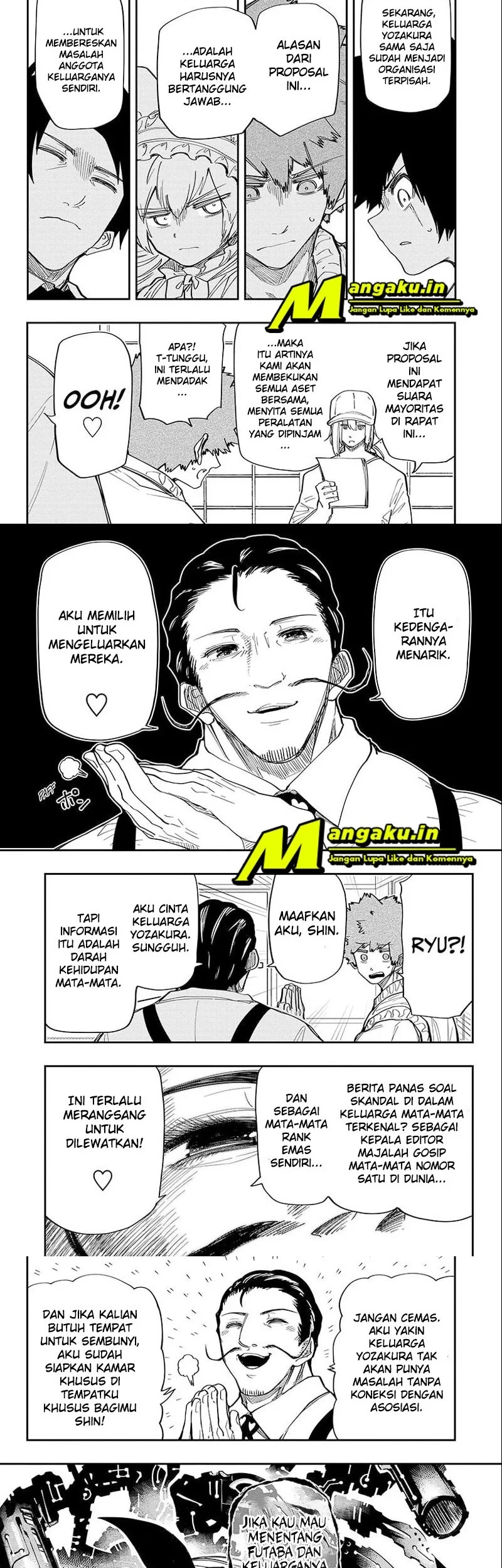 Mission: Yozakura Family Chapter 135 - halaman 8