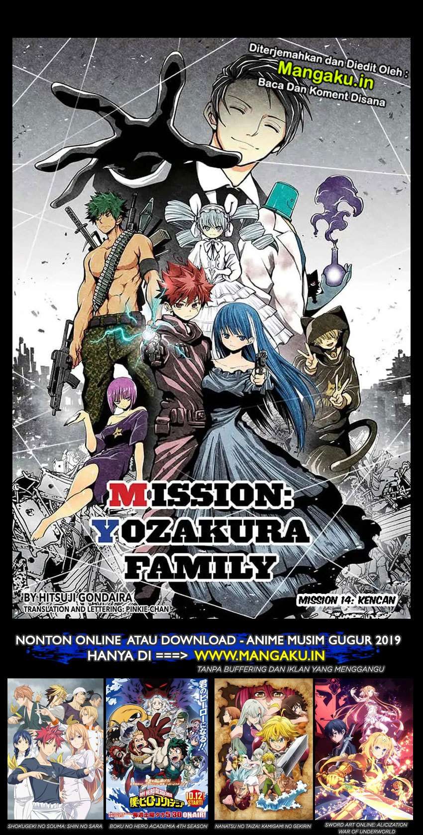 Mission: Yozakura Family Chapter 14 - halaman 2