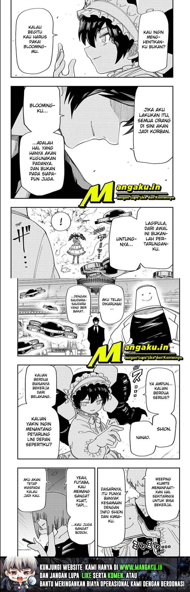 Mission: Yozakura Family Chapter 152 - halaman 9
