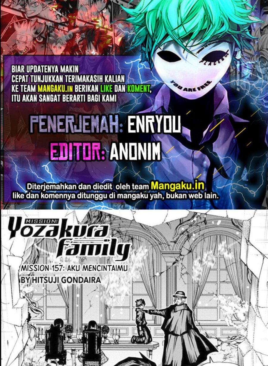 Mission: Yozakura Family Chapter 157 - halaman 1
