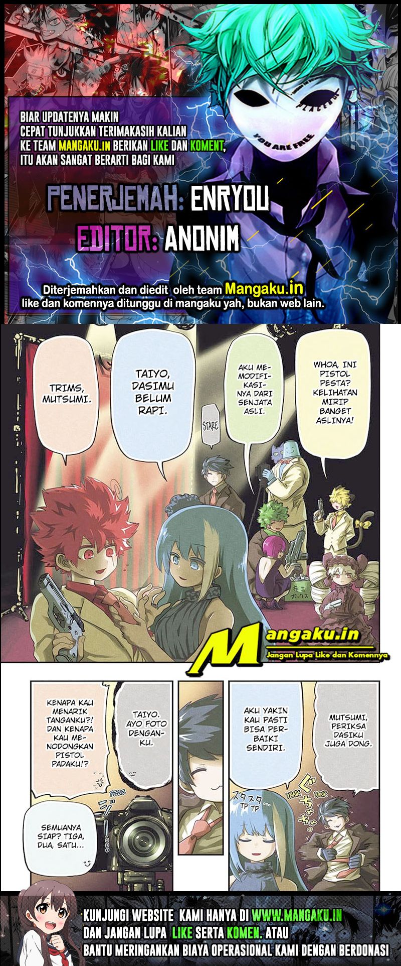 Mission: Yozakura Family Chapter 160 - halaman 1