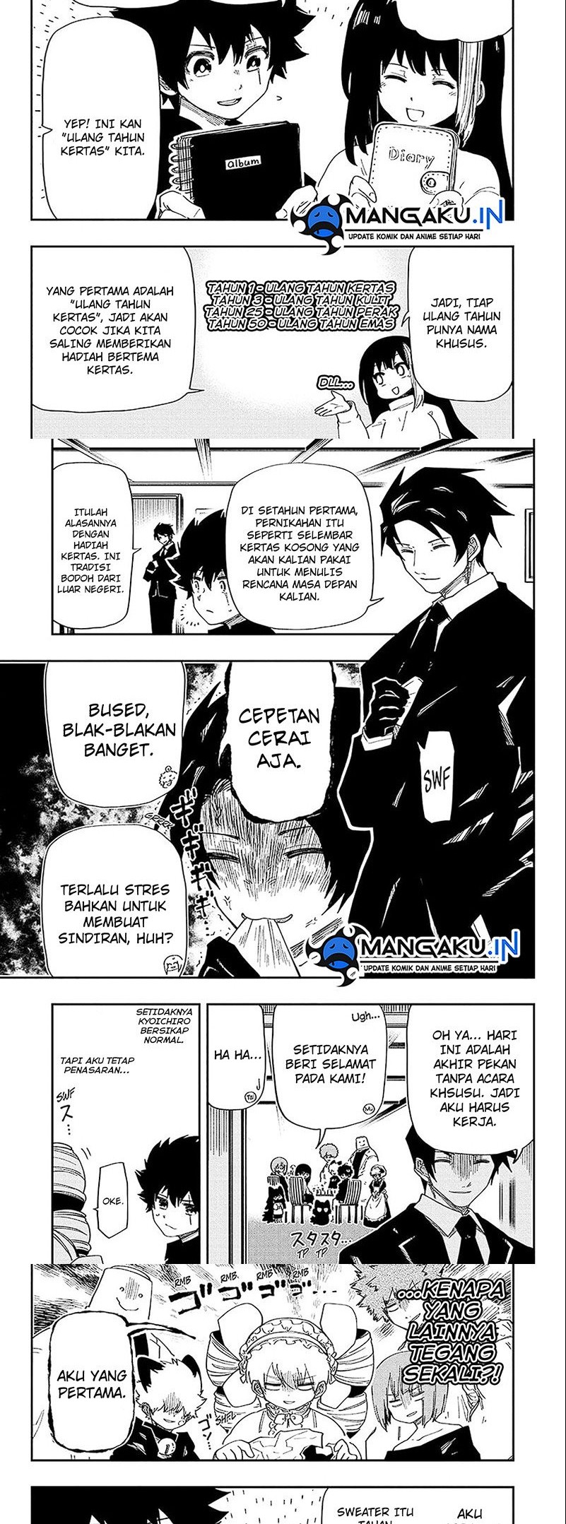 Mission: Yozakura Family Chapter 163 - halaman 2