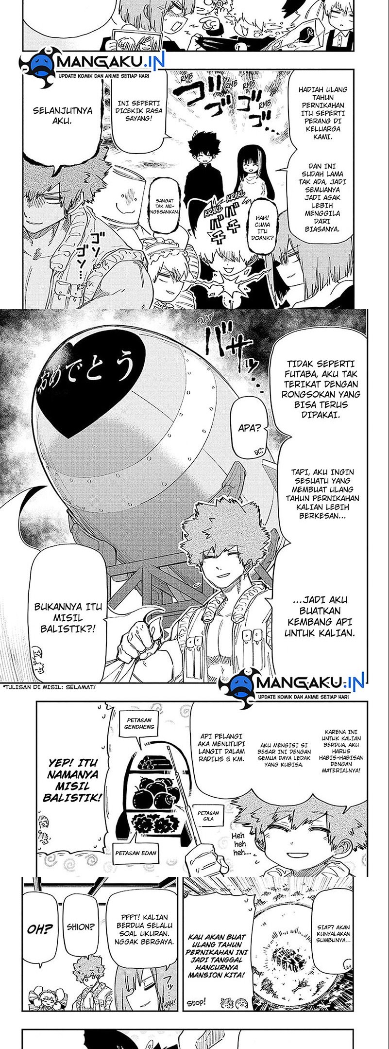 Mission: Yozakura Family Chapter 163 - halaman 4