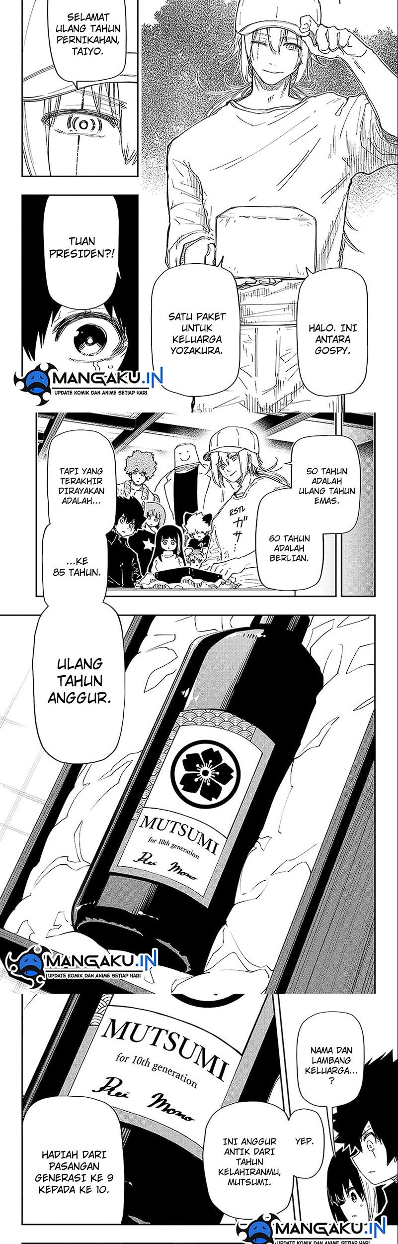 Mission: Yozakura Family Chapter 163 - halaman 7