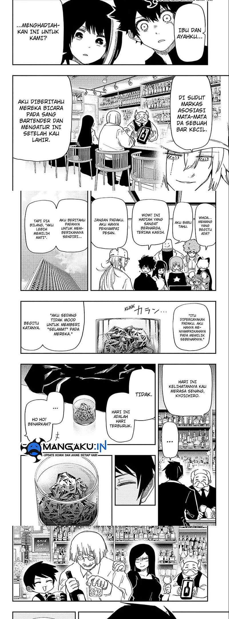 Mission: Yozakura Family Chapter 163 - halaman 8