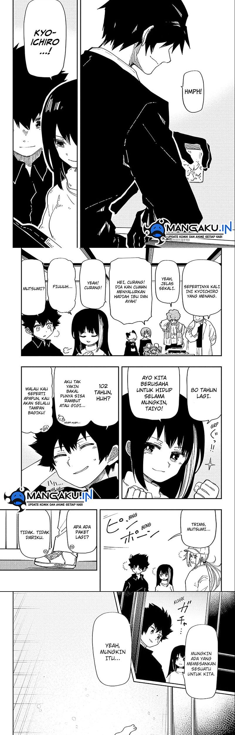 Mission: Yozakura Family Chapter 163 - halaman 9