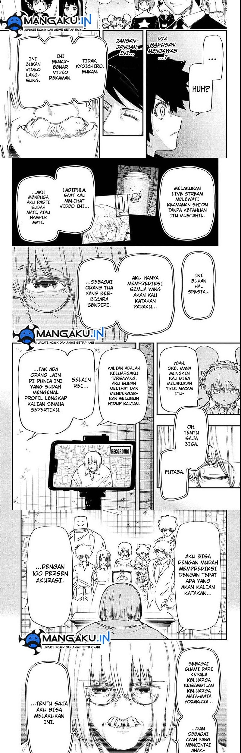 Mission: Yozakura Family Chapter 168 - halaman 3
