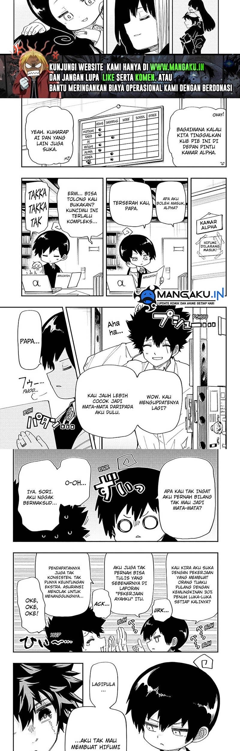 Mission: Yozakura Family Chapter 171 - halaman 7