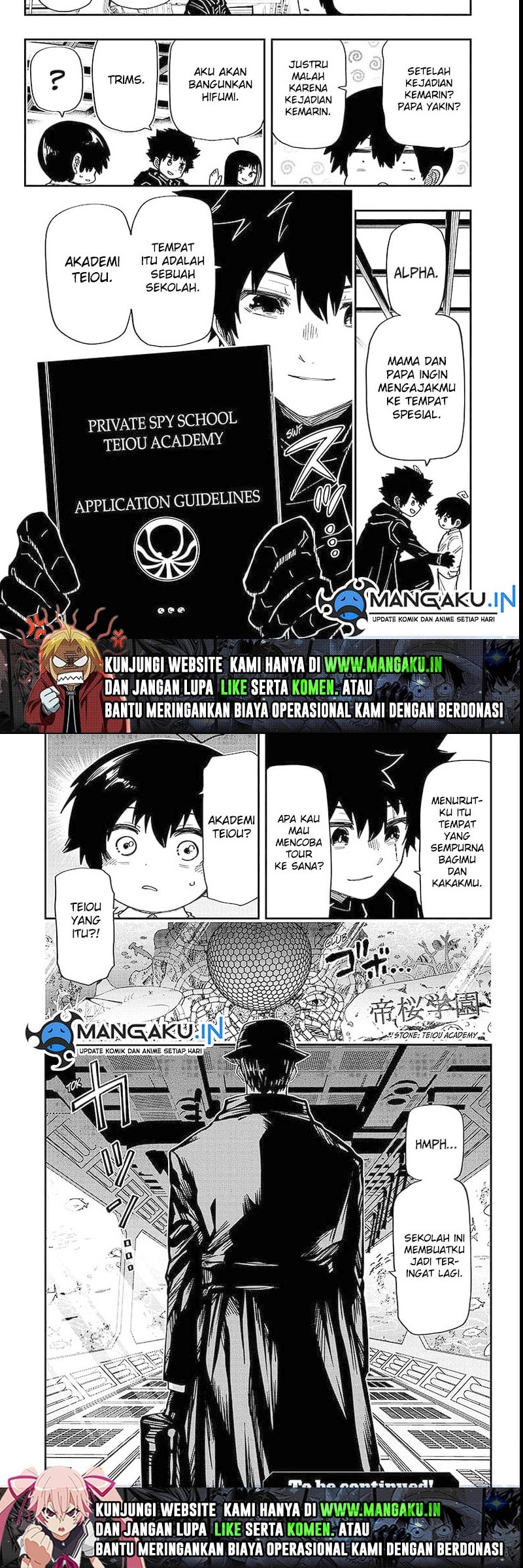 Mission: Yozakura Family Chapter 173 - halaman 10