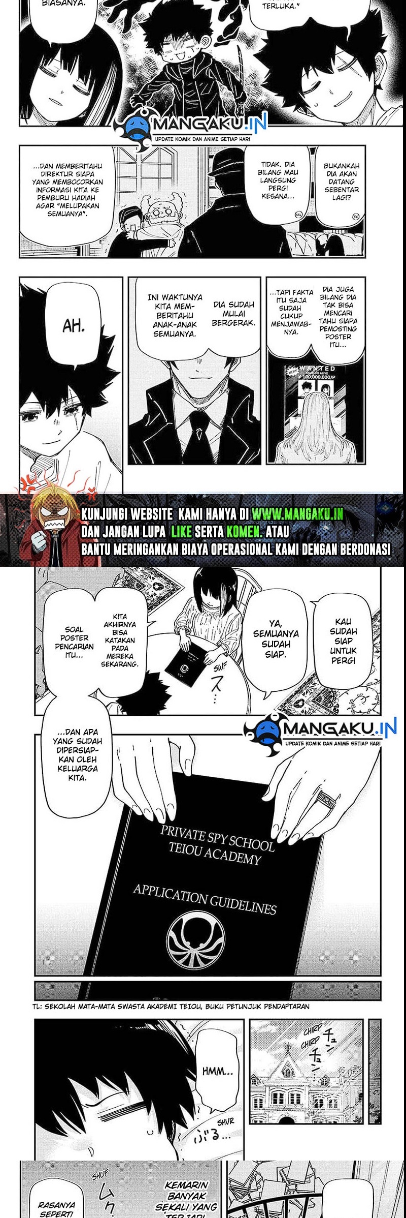 Mission: Yozakura Family Chapter 173 - halaman 8
