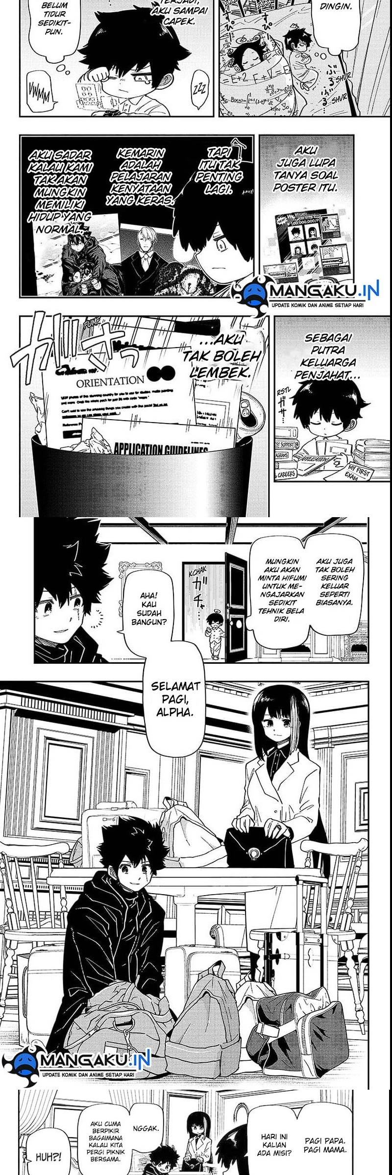 Mission: Yozakura Family Chapter 173 - halaman 9