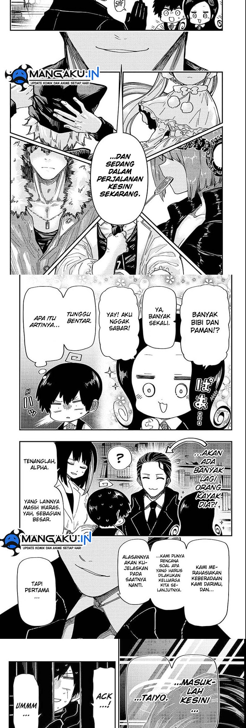 Mission: Yozakura Family Chapter 175 - halaman 9