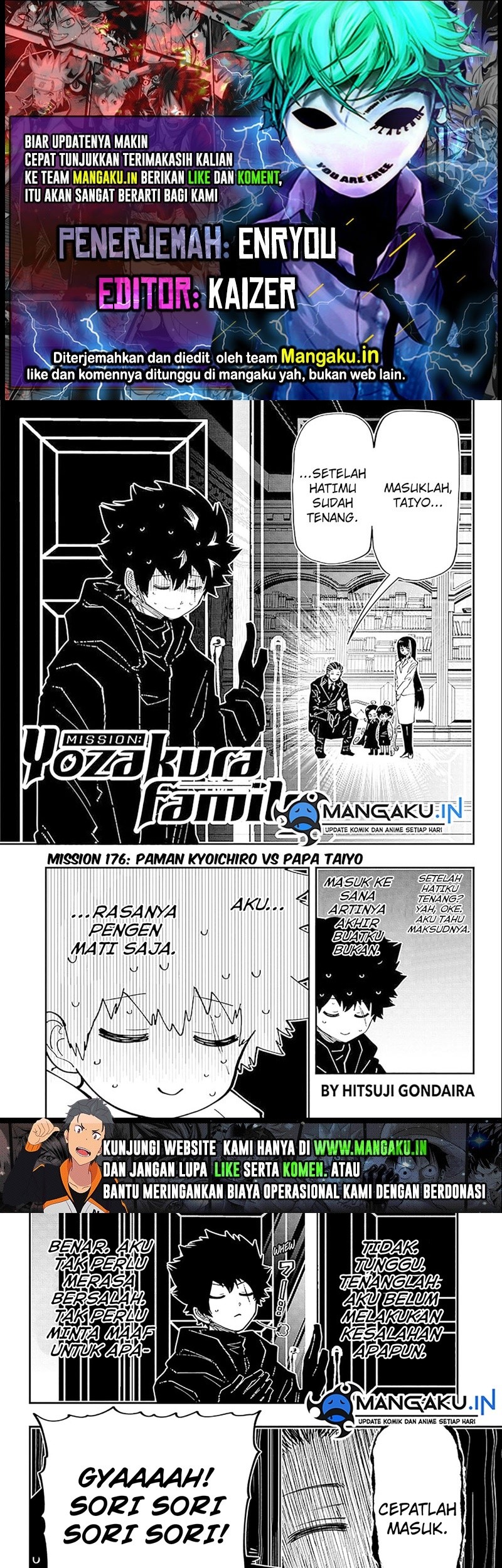 Mission: Yozakura Family Chapter 176 - halaman 1