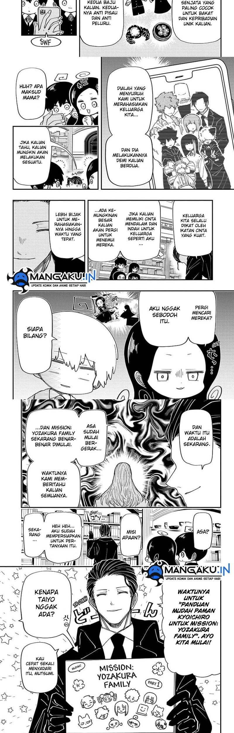 Mission: Yozakura Family Chapter 177 - halaman 3