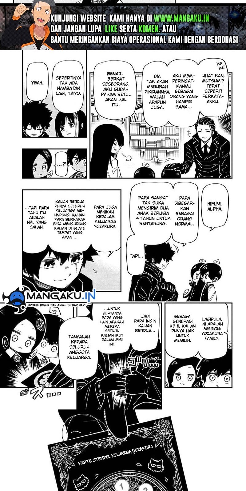 Mission: Yozakura Family Chapter 177 - halaman 8