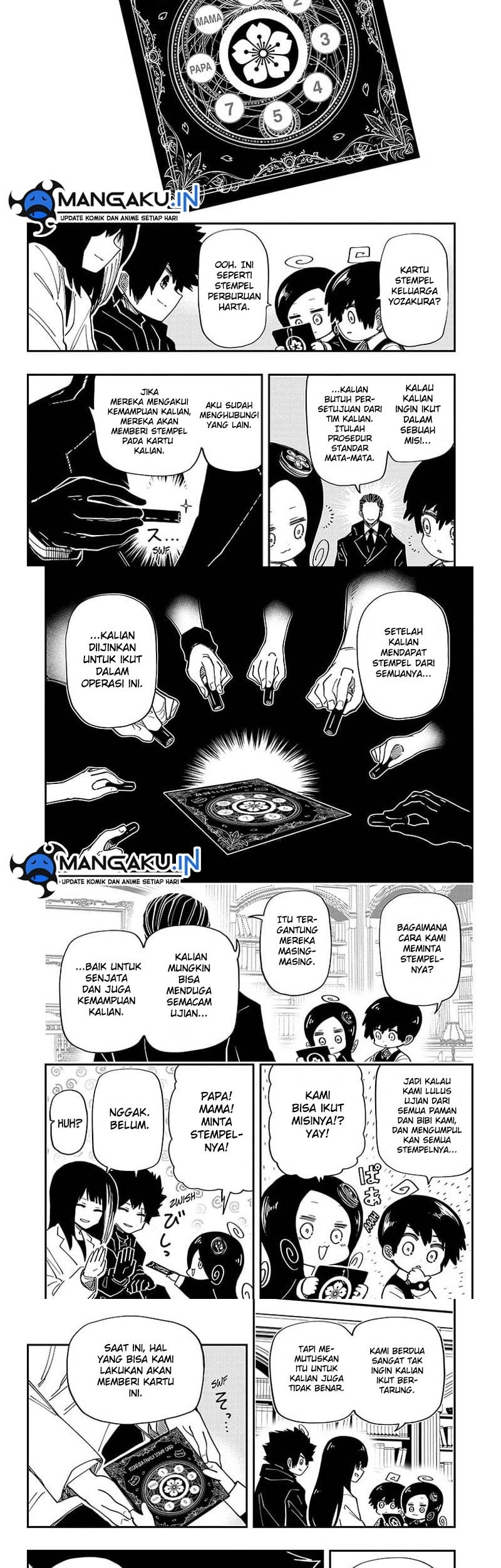 Mission: Yozakura Family Chapter 177 - halaman 9