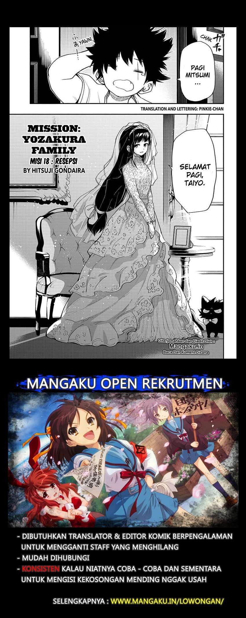 Mission: Yozakura Family Chapter 18 - halaman 2