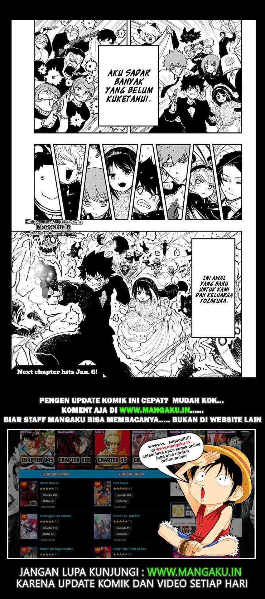 Mission: Yozakura Family Chapter 18 - halaman 20