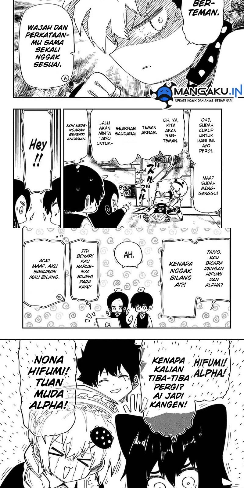 Mission: Yozakura Family Chapter 180 - halaman 10