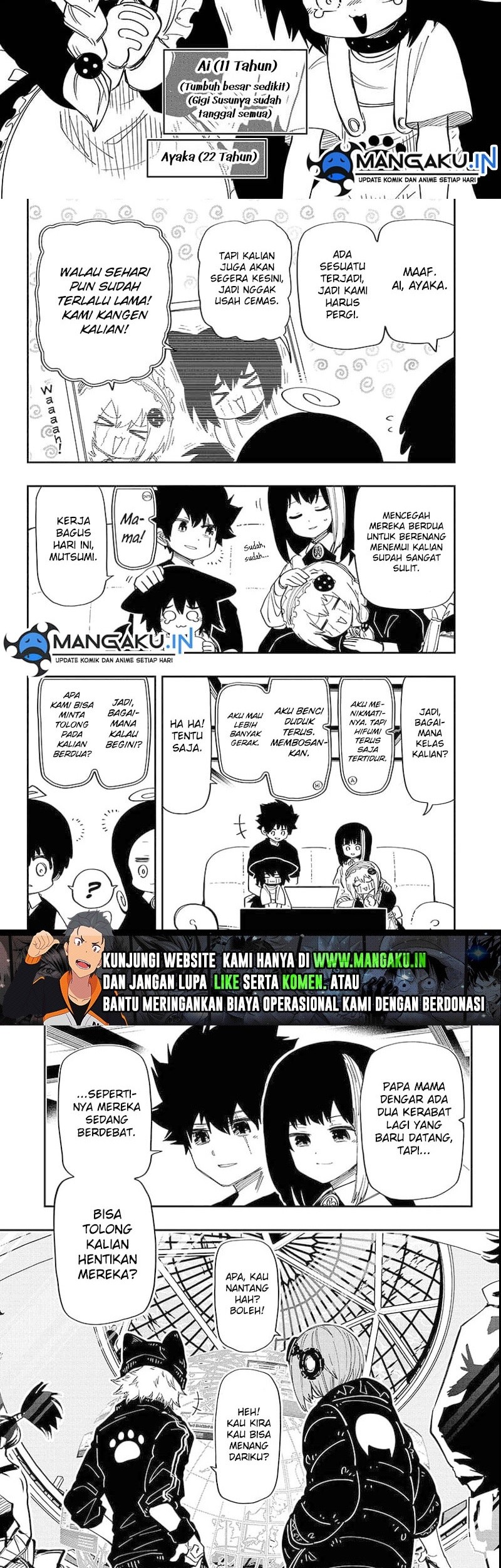 Mission: Yozakura Family Chapter 180 - halaman 11