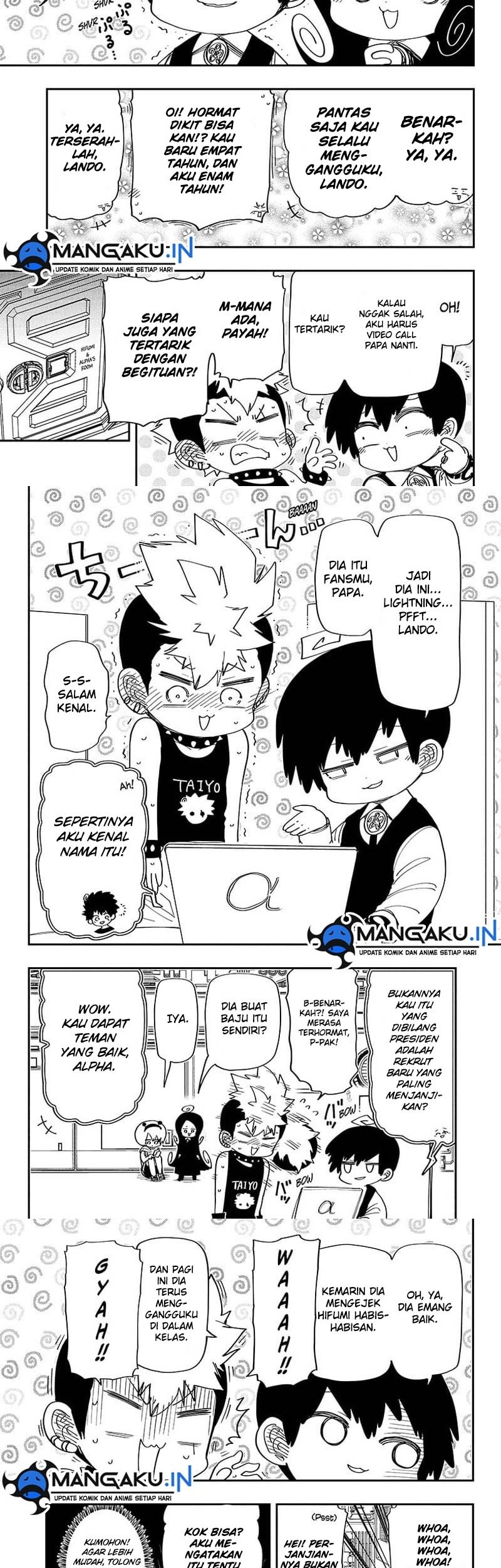 Mission: Yozakura Family Chapter 180 - halaman 5