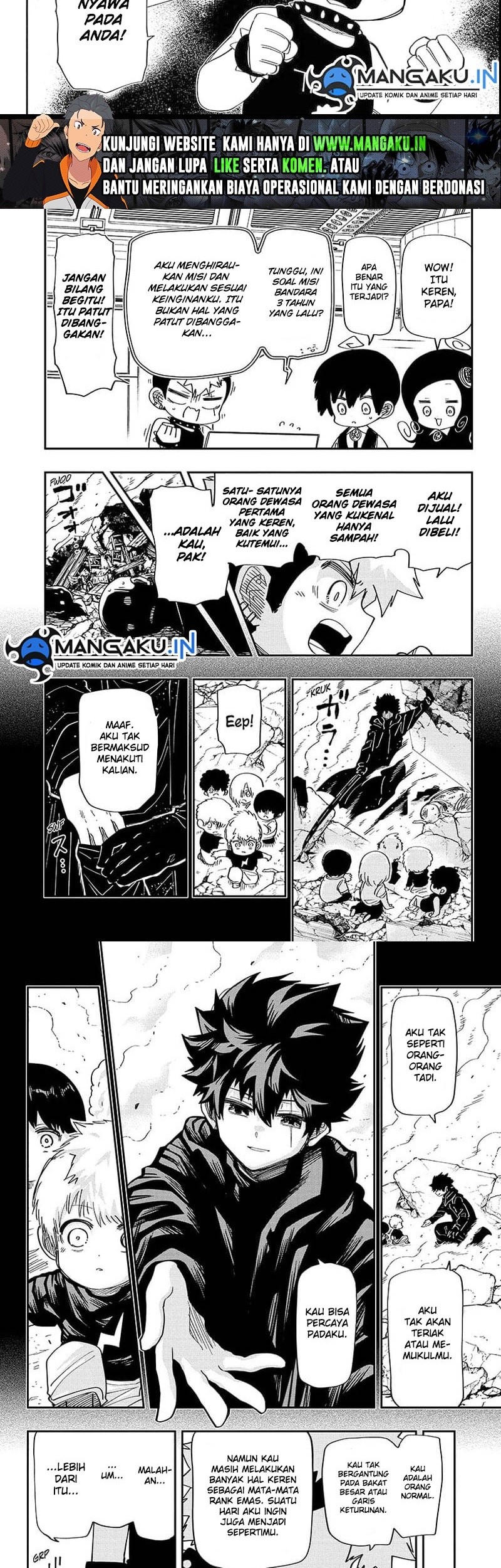 Mission: Yozakura Family Chapter 180 - halaman 7