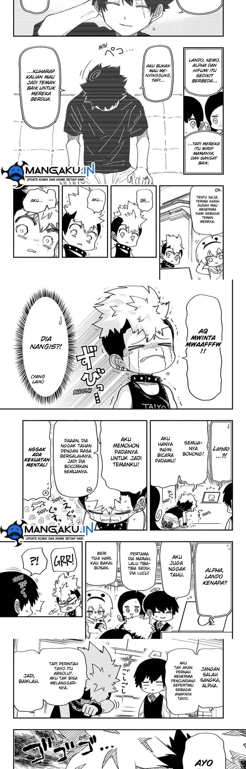 Mission: Yozakura Family Chapter 180 - halaman 9
