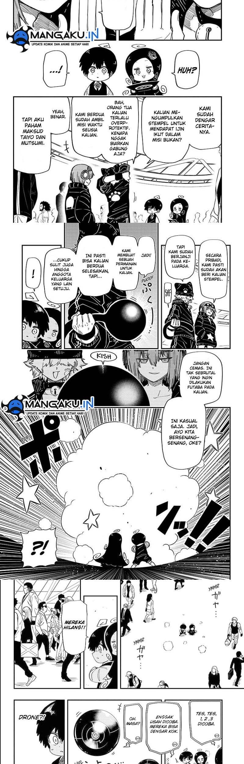 Mission: Yozakura Family Chapter 181 - halaman 9