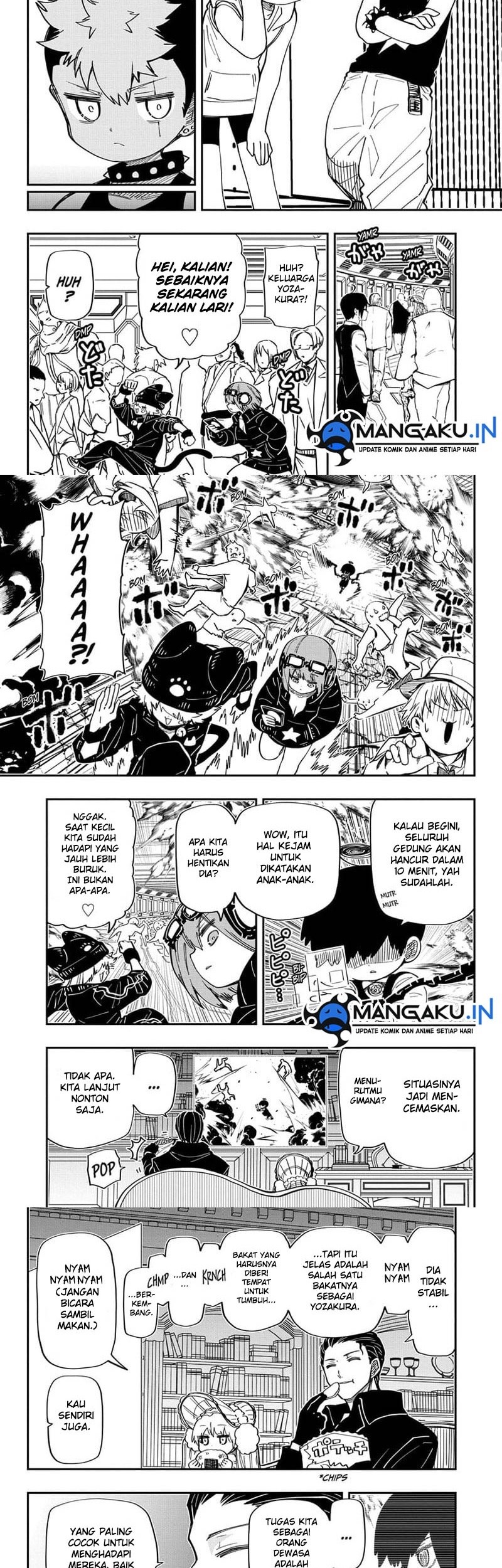 Mission: Yozakura Family Chapter 183 - halaman 9