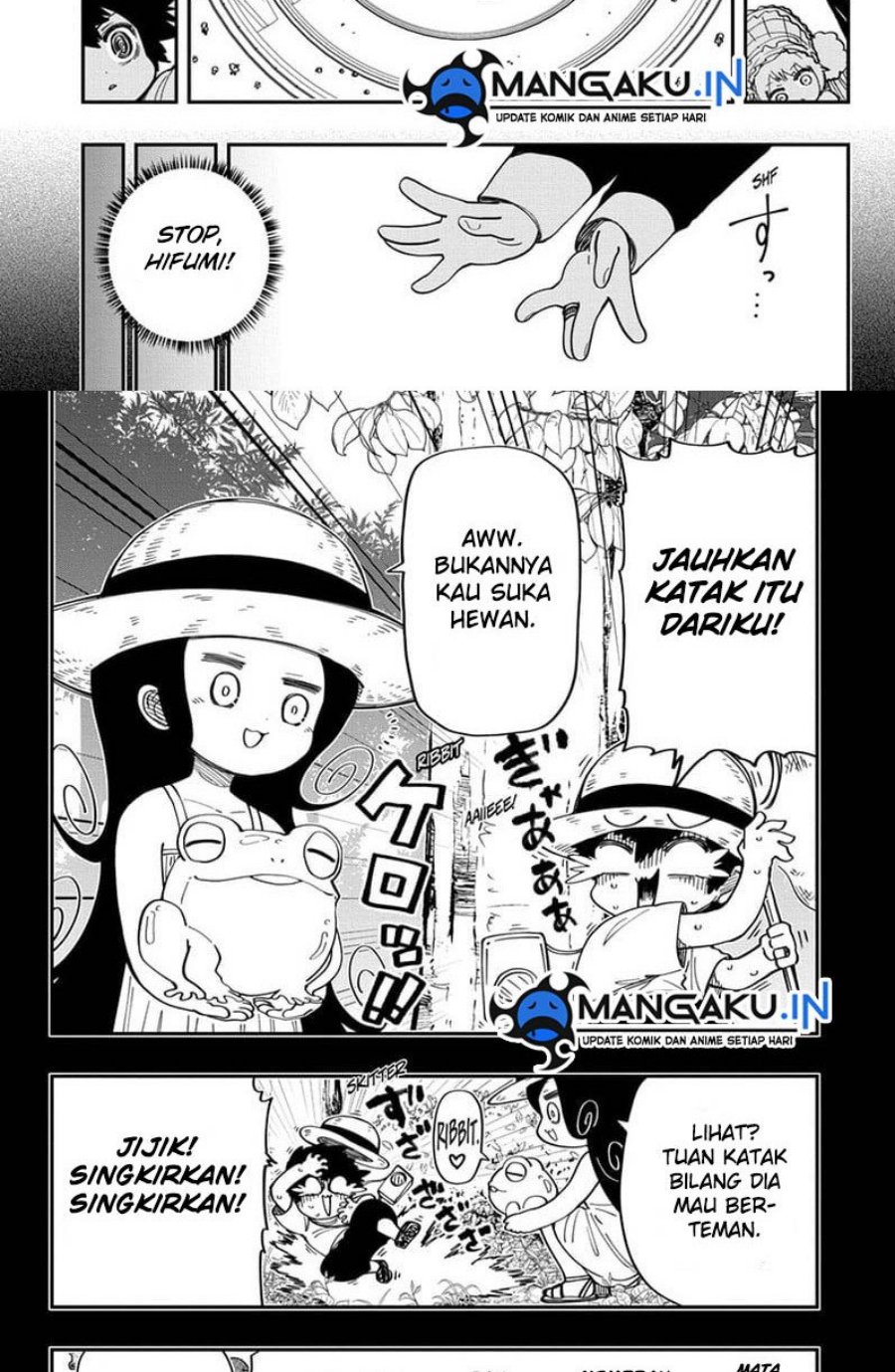 Mission: Yozakura Family Chapter 184 - halaman 9