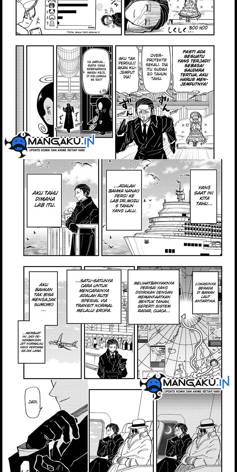 Mission: Yozakura Family Chapter 185 - halaman 2