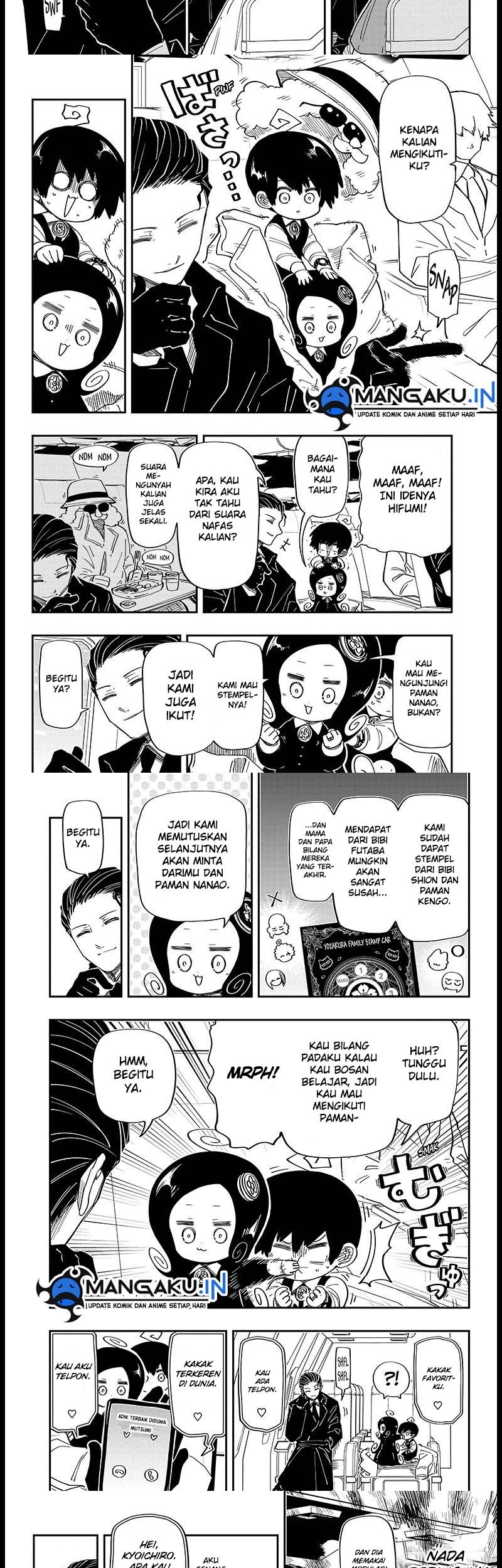 Mission: Yozakura Family Chapter 185 - halaman 3