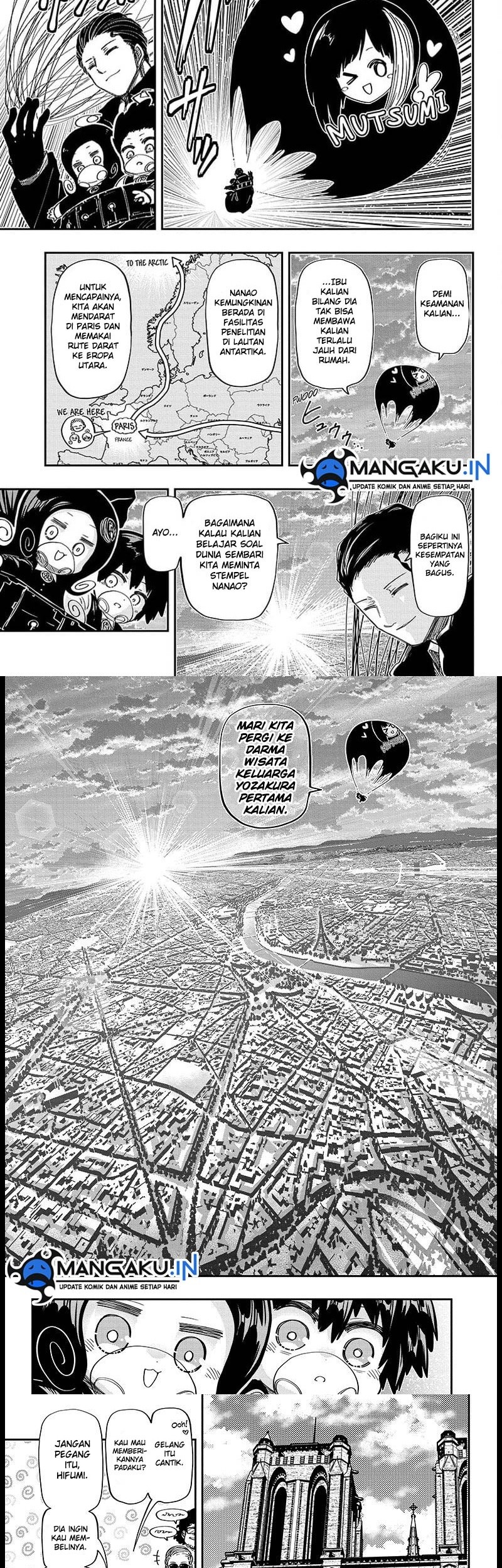 Mission: Yozakura Family Chapter 185 - halaman 7