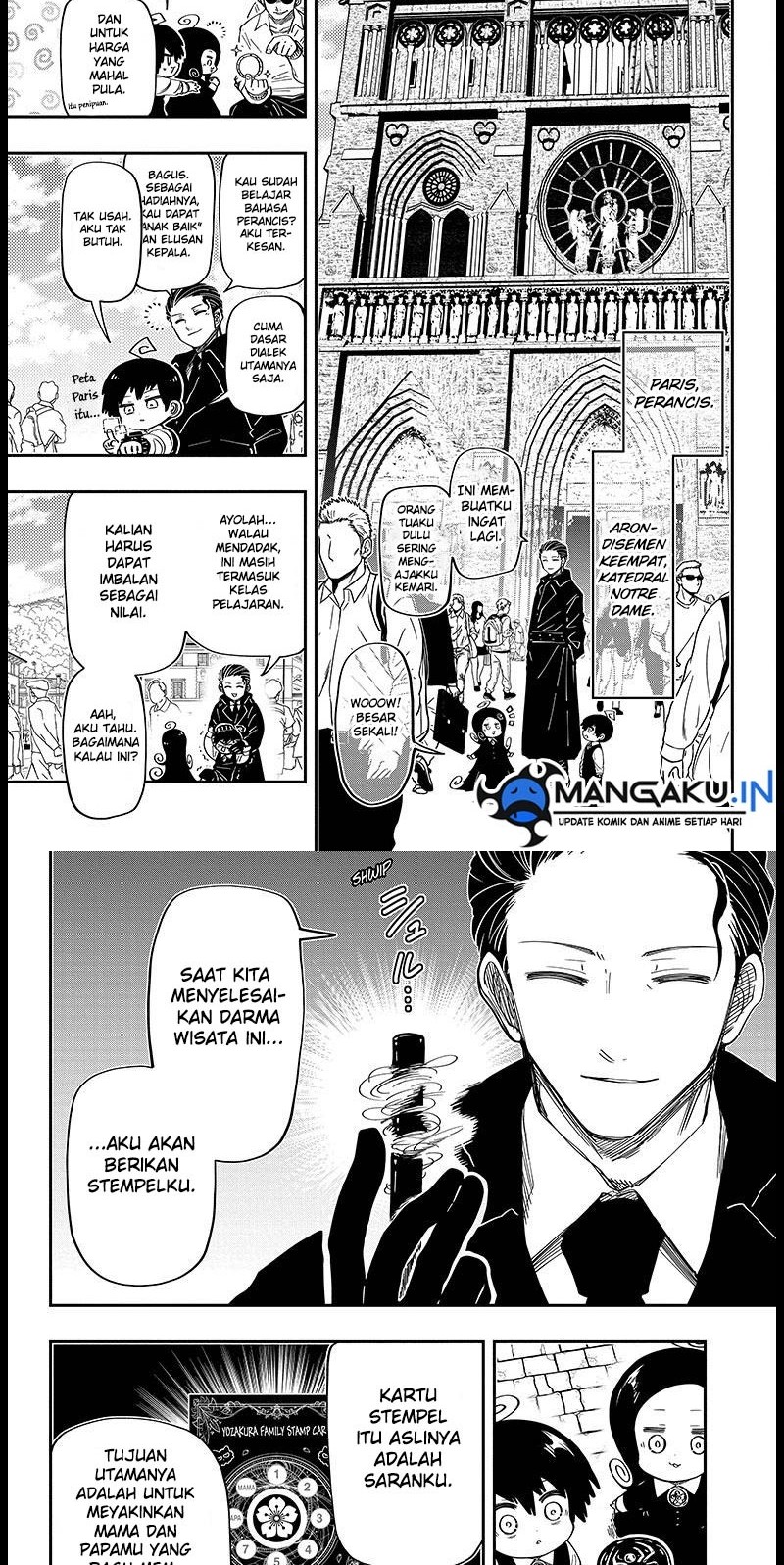 Mission: Yozakura Family Chapter 185 - halaman 8