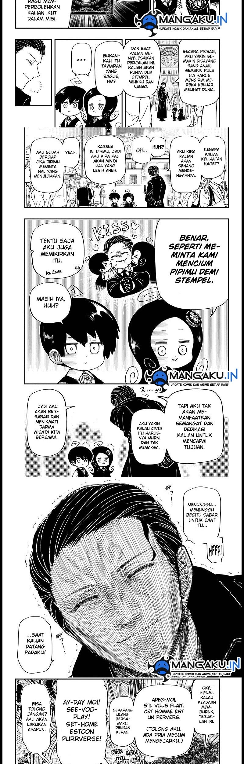 Mission: Yozakura Family Chapter 185 - halaman 9