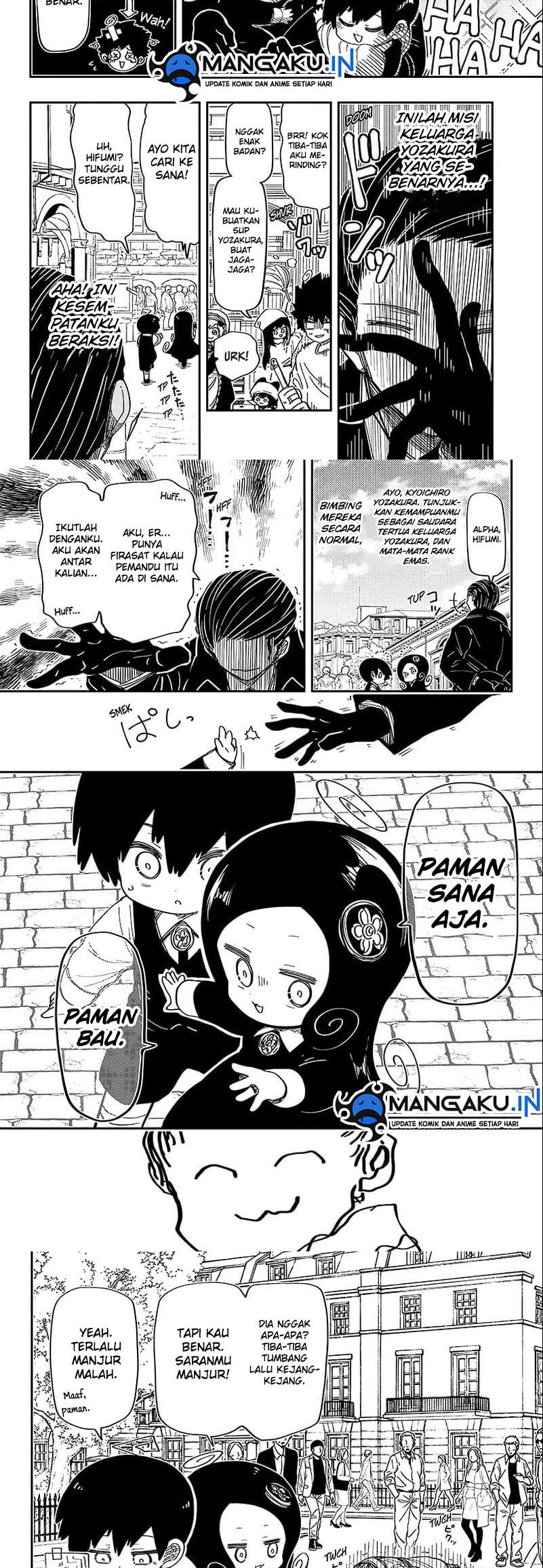 Mission: Yozakura Family Chapter 186 - halaman 3