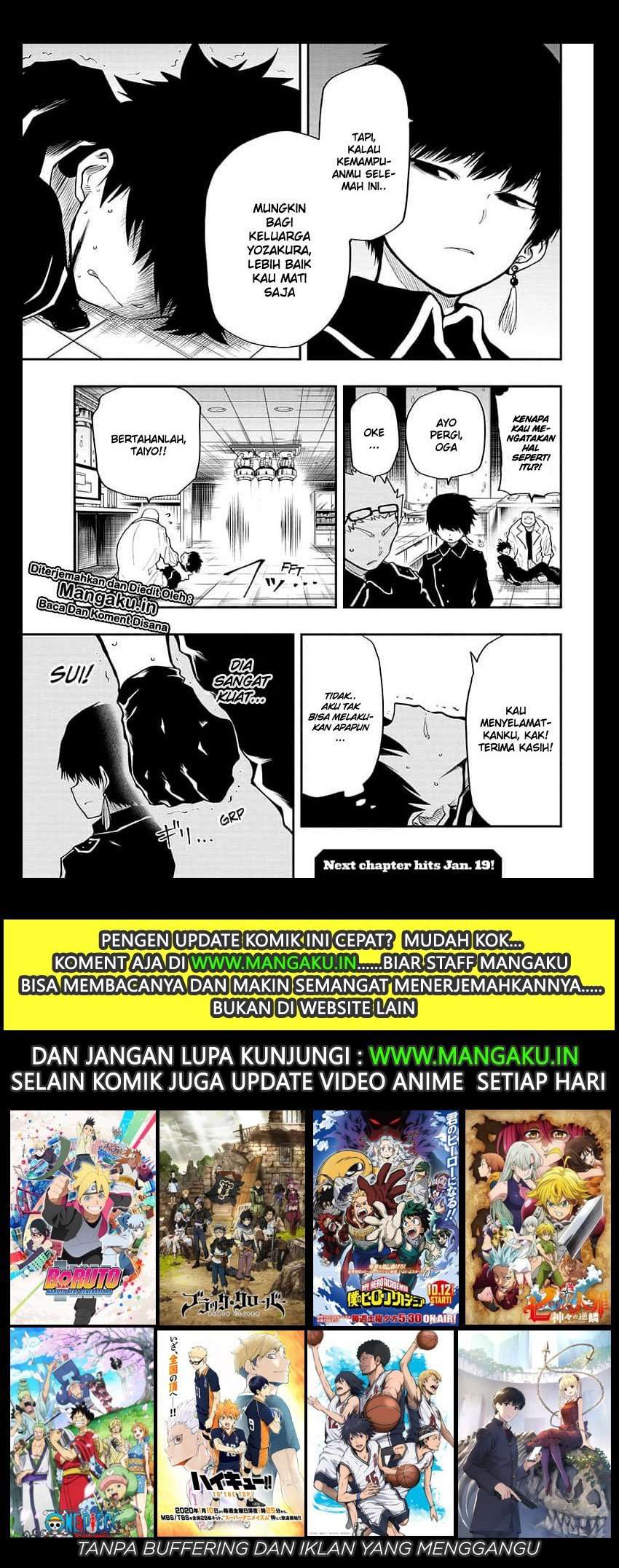 Mission: Yozakura Family Chapter 19 - halaman 20