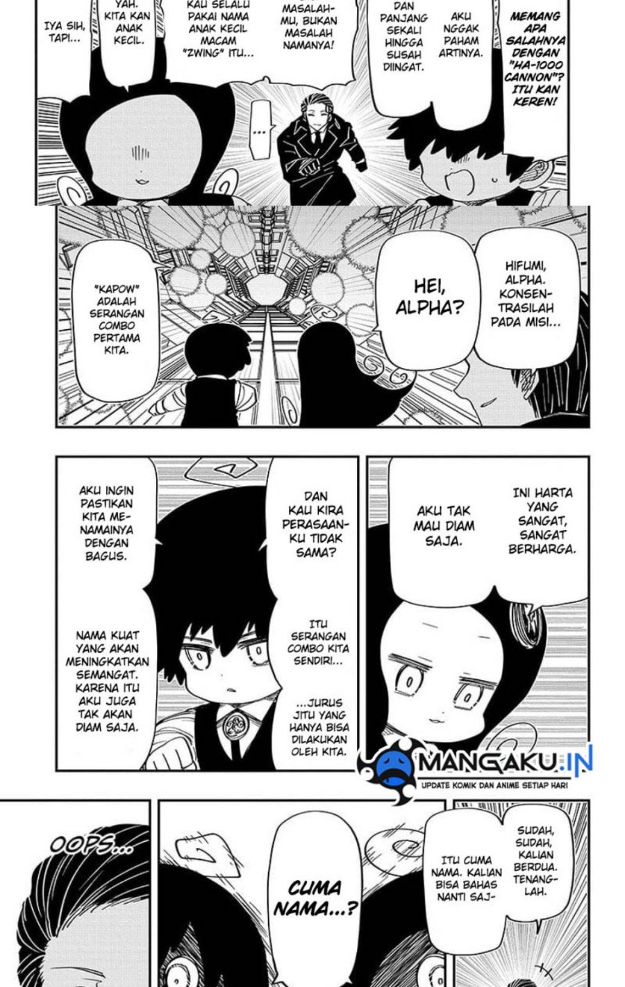 Mission: Yozakura Family Chapter 190 - halaman 13