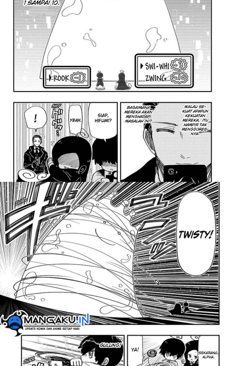 Mission: Yozakura Family Chapter 190 - halaman 3