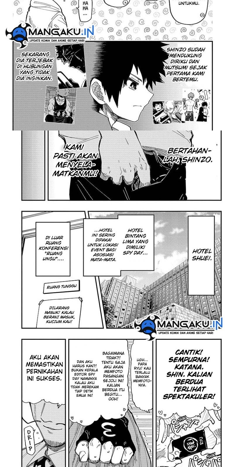 Mission: Yozakura Family Chapter 194 - halaman 10