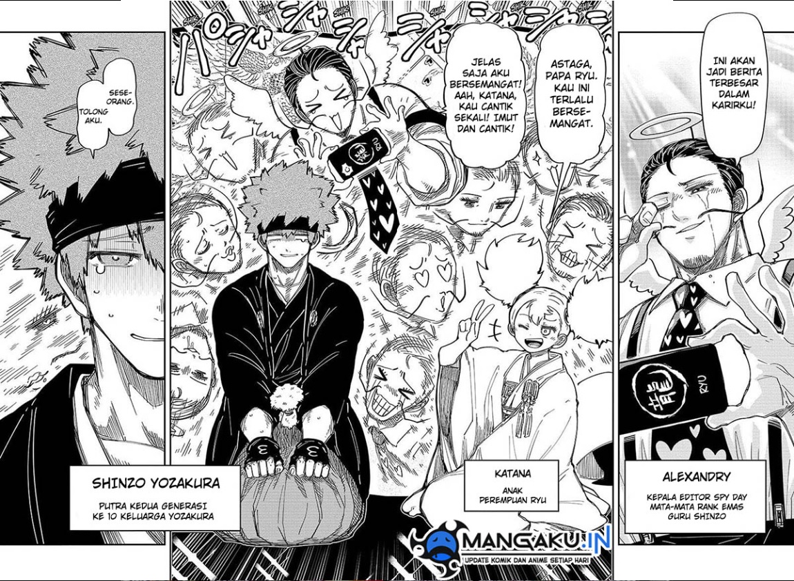Mission: Yozakura Family Chapter 194 - halaman 12