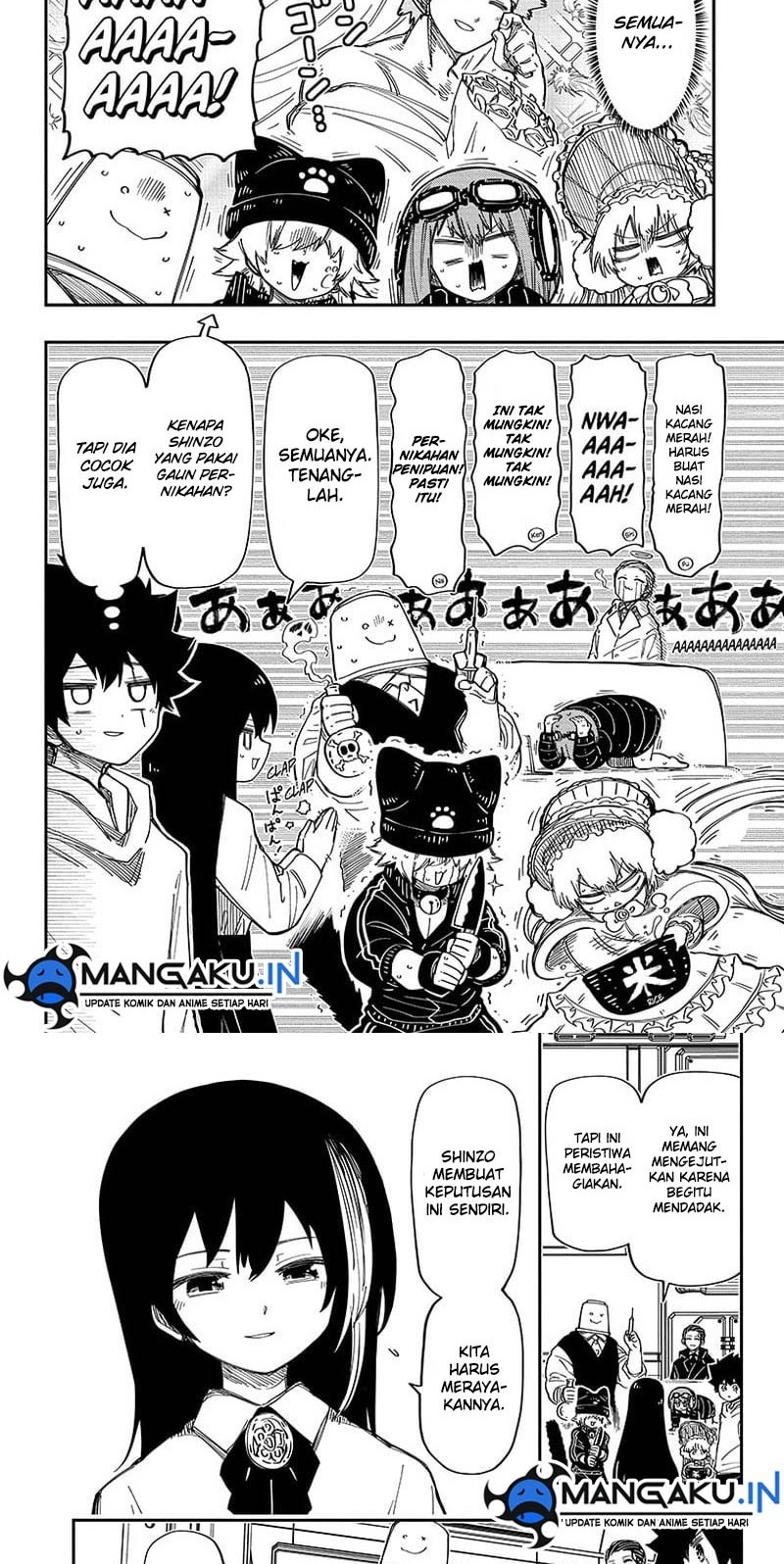 Mission: Yozakura Family Chapter 194 - halaman 4
