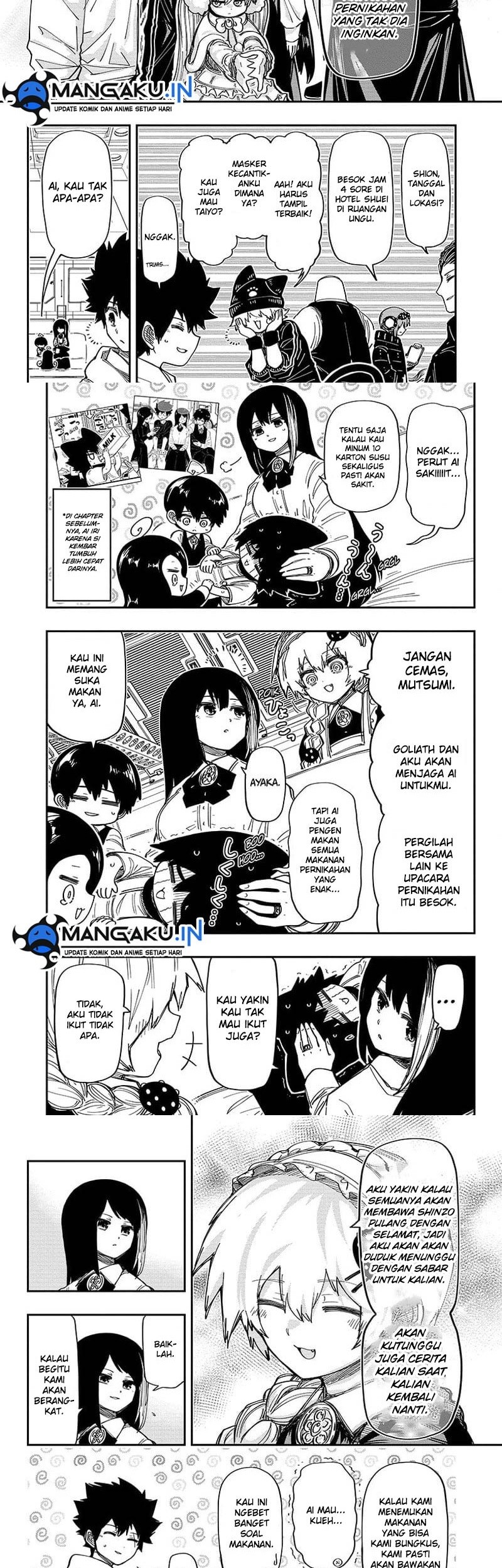 Mission: Yozakura Family Chapter 194 - halaman 9